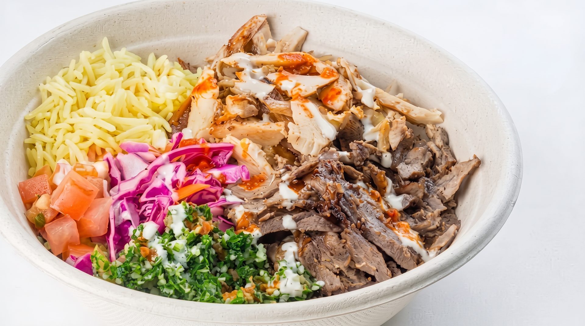 A halal menu built from scratch