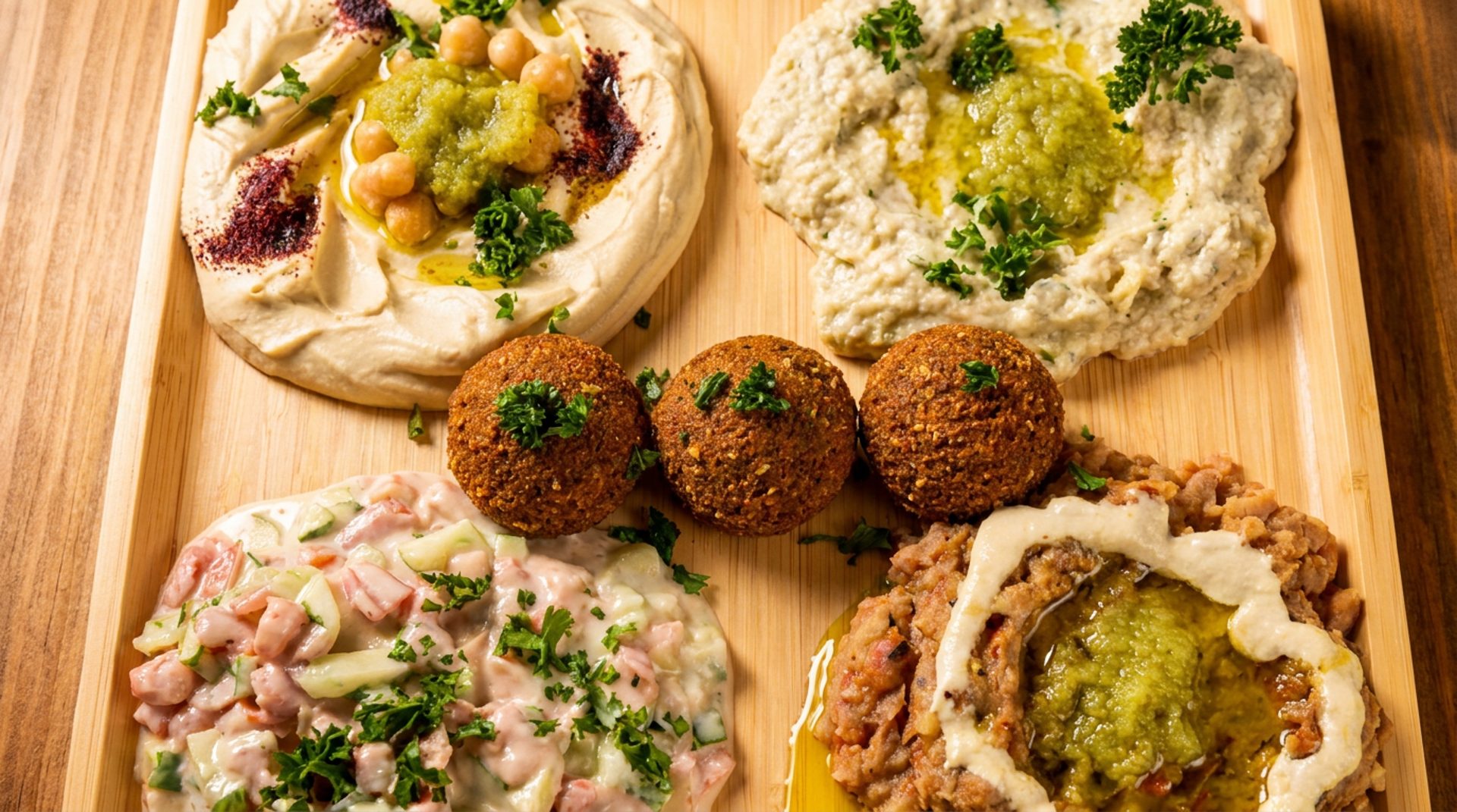 Shawarma, falafel, and more