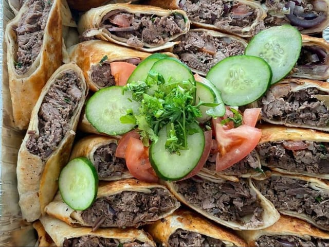10 Steak Sandwich Full Tray.