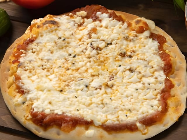 Muhammara With Cheese Flatbread.