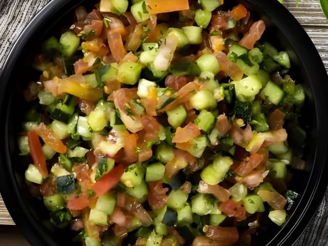 Small Arabic Salad.