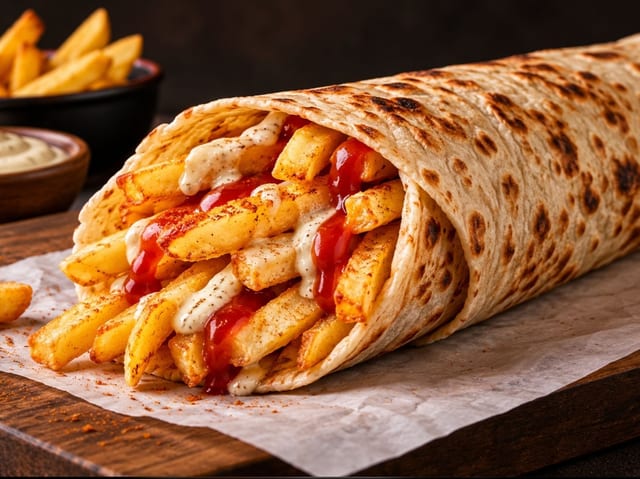 Fries Sandwich.