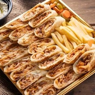 Double Chicken Shawarma Meal