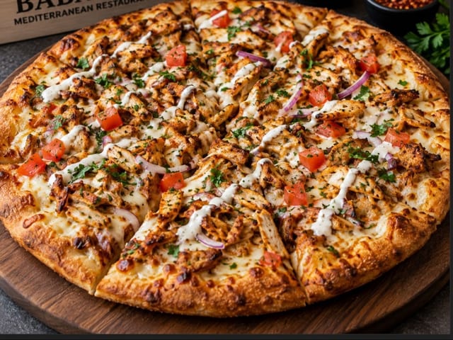 Chicken Pizza.