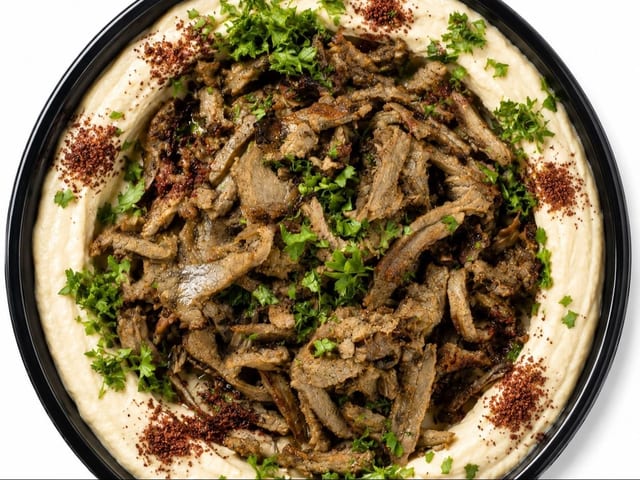 Topped Hummus.