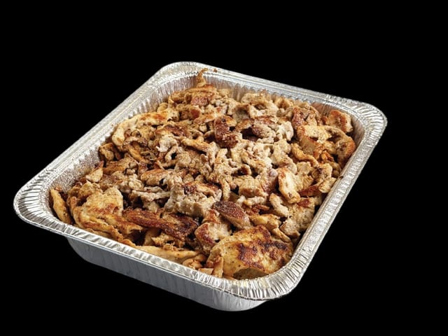 Chicken Shawarma Half Tray.