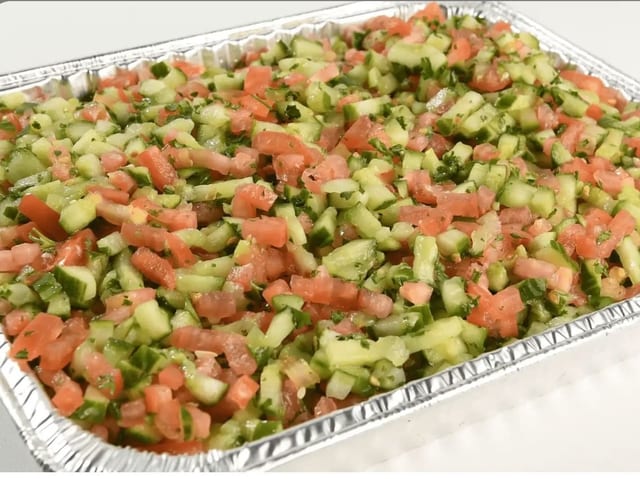 Salad Half Tray.