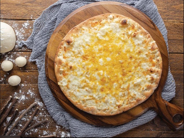 Yellow Cheese Flat Bread.